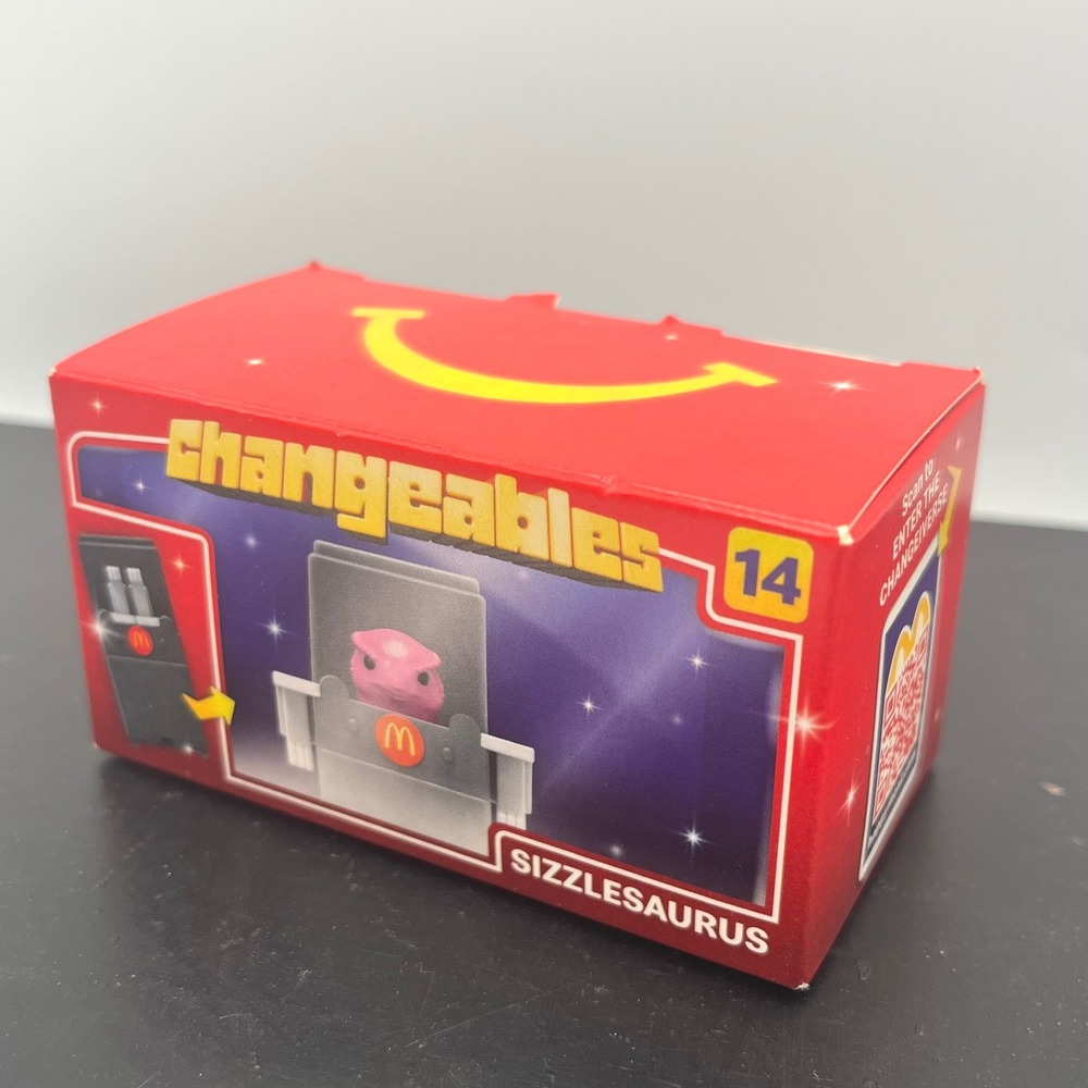 McDonalds Changeables Sizzlesaurus C38U Transforming Toy New 14